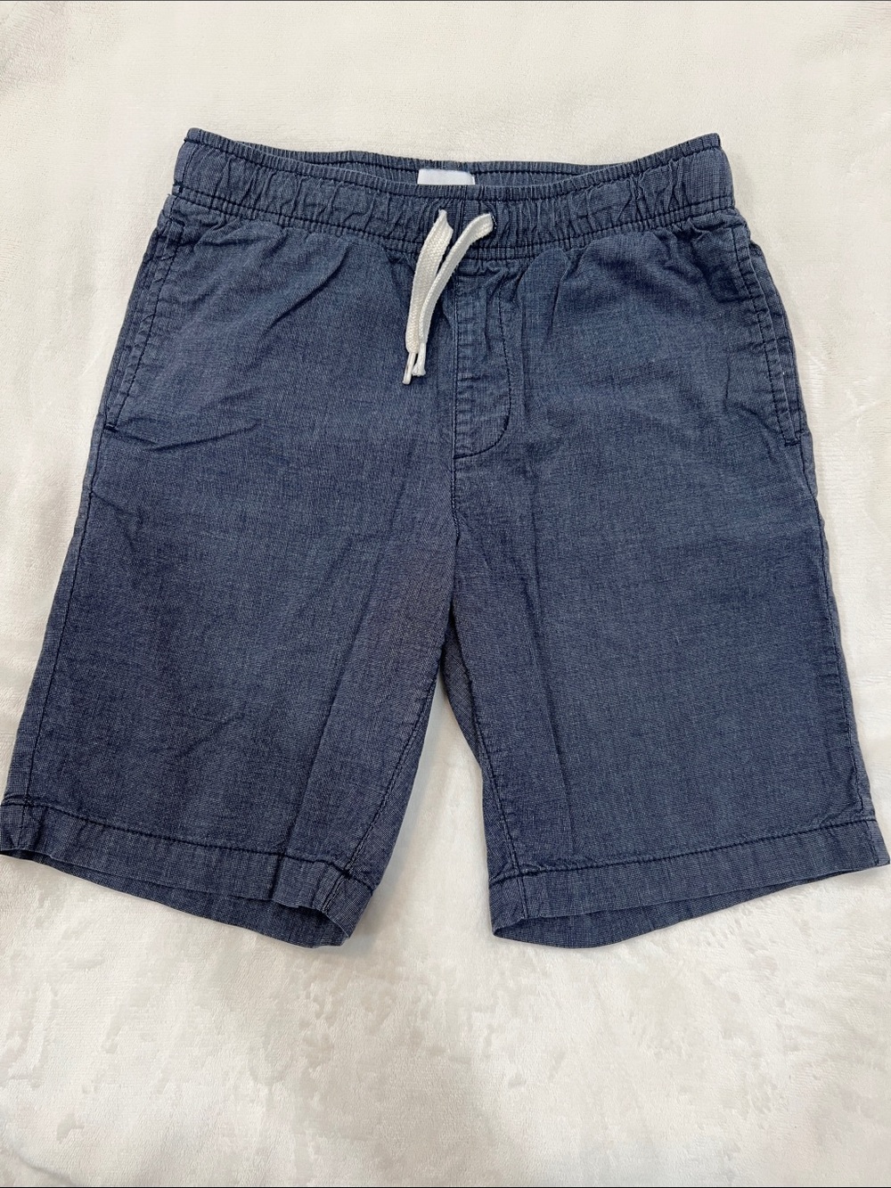 Old Navy Boys' Chambray Drawstring Shorts - Blue